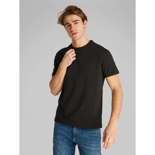 Calvin Klein Ανδρική κοντομάνικη μπλούζα Smooth Solid Crew Neck Logo T-Shirt